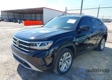 2022 Volkswagen Atlas Cross Sport 3.6L V6 Se W/Technology из США, поврежденный, VIN 1V2WE2CA3NC203707